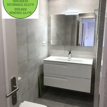 Appartement Apartamento Con Terraza En Centro A 300m Playa 6pax - Wi-fi Y Aacc *